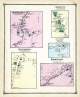 New Preston Town, Washington Town, Bethlehem Town, Morris Town - South Farms, Marbledale, Litchfield County 1874